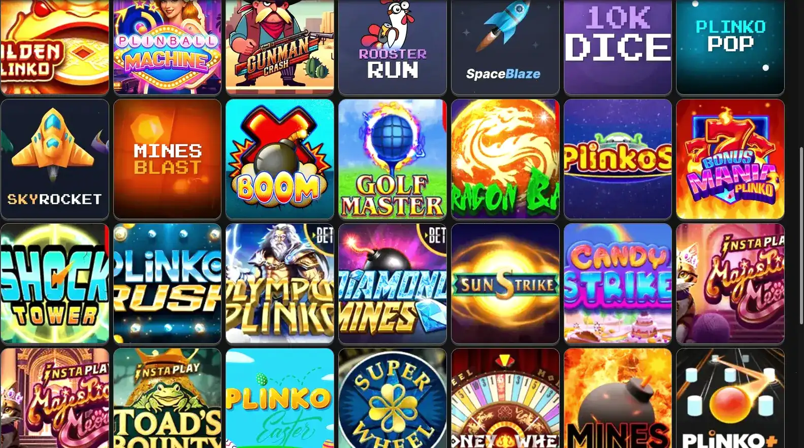 Мобильная версия Banda casino